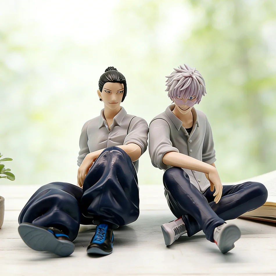 Hot In-Stock Jujutsu Line Anime Figuren Gegenseitige Hilfe Satoru Fushiguro Megumi Nudel Stopper PVC Kocchibe Modell und Ys Technik ft für Jungen