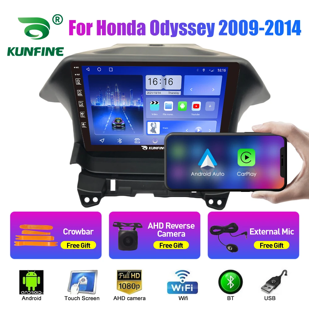 

Car Radio For Honda Odyssey 2009-2014 2Din Android Octa Core Car Stereo DVD GPS Navigation Player IPS Screen Carplay