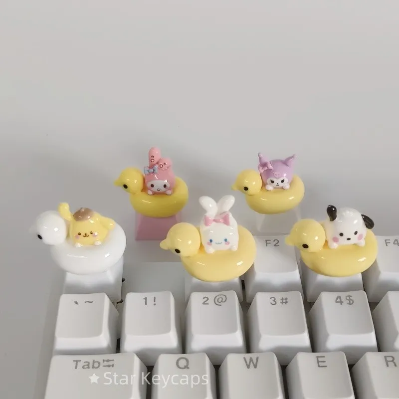

Cute Melody Kurumi Keycaps ESC Supplementary Keycap PBT Key caps for Mechanical Keyboard Custom DIY Game Key cap