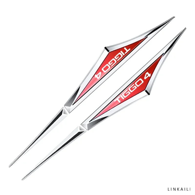 Sport‑Style Metal Fender Side Marker Emblem Sticker for Chery Tiggo 4 7 8 9 Omoda C5 Jaecoo J7 J8 Exterior Decor Part