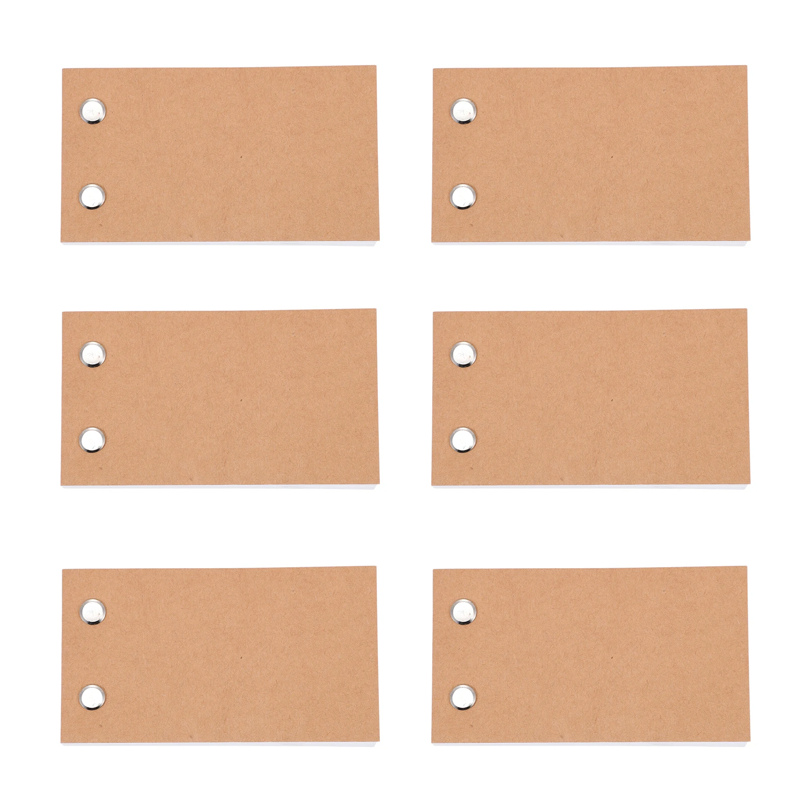 

6pcs Convenient Drawing Pads Portable Household Sketch Papers Sturdy Binding Lie Flat Pocket Size For Animation Art