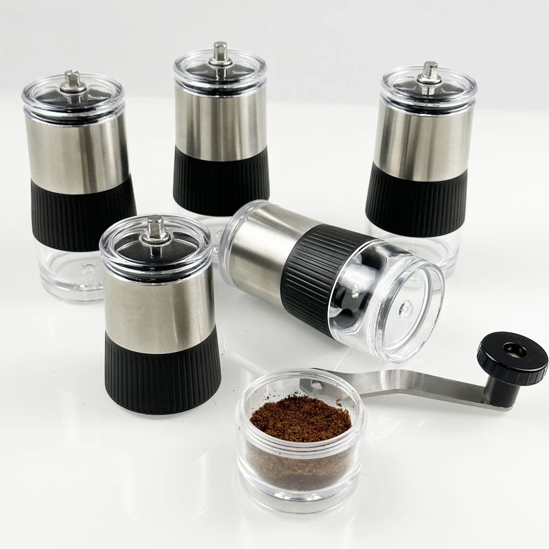

Portable Mini Coffee Grinder Hand Cranked Coffee Mill New Design Hot Selling Coffee Machine for Outdoor Camping Travel