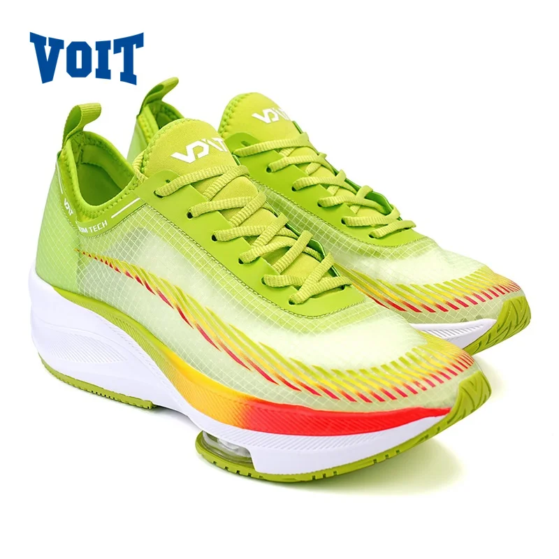 VOIT FeiDan Air Cushion Running Shoes Man Woman Ultra-light Shock Absorption Physical Test Running Shoes Mesh Breathable Sneaker