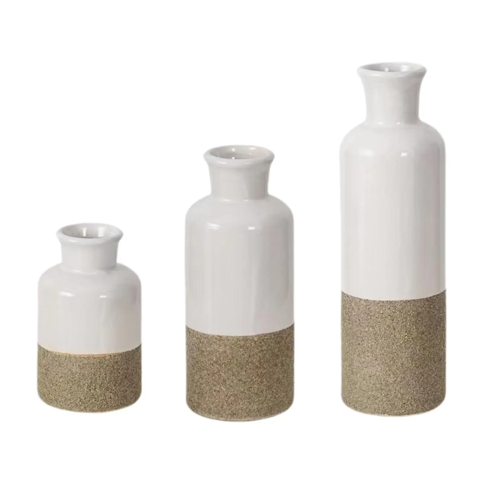 

3Pcs Minimalist Flower Vase Retro Vase for Bedroom Desktop Dining Room