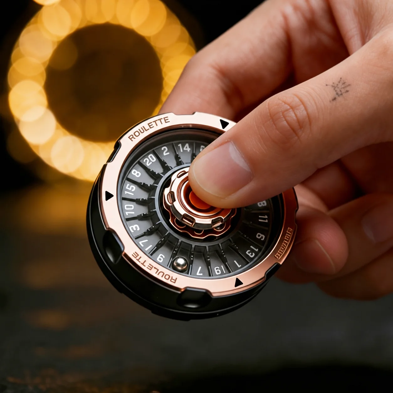 Edc Carry Accessories - Metal Mechanical EDC Spinner with Smooth