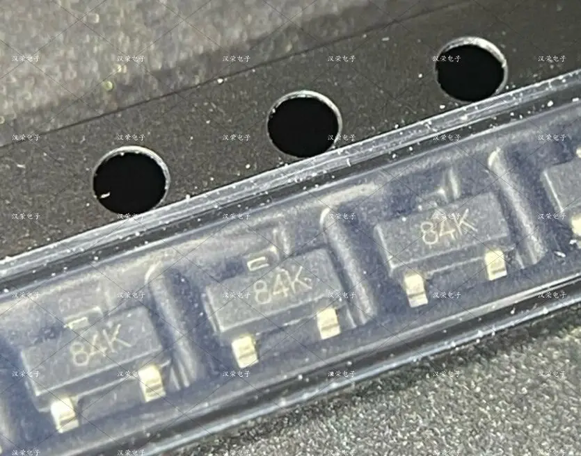 20 piezas/50 unidades/100 unidades/1000 unidades nuevo Original BSS84K-TP BSS84K MOSFET p-ch 60V 0.52A SOT-23 pantalla de seda 84K