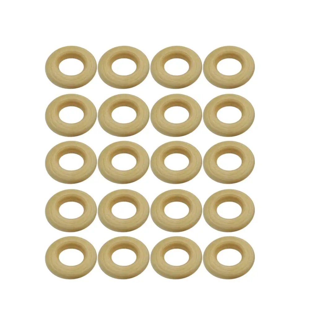 لوازم الحرف الخشبية ملحقات صنع المجوهرات الخشبية الطبيعية لمشاريع الألعاب الخشبية المبتكرة للأطفال