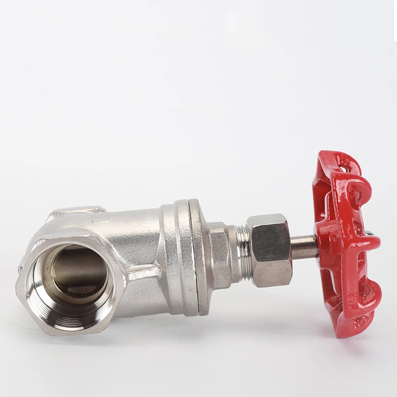 DN15 DN20 DN25 Gate Valve Switch 304 Stainless Steel 1/2＂3/4＂1＂Female Thread Thickened High Pressure Straight Through Gate Valve