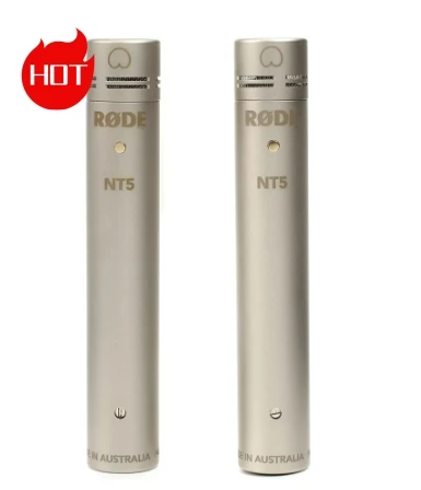 

RODE NT5-MP Premium small-diaphragm condenser microphone for recording acoustic instruments,drum overheads and cymbals