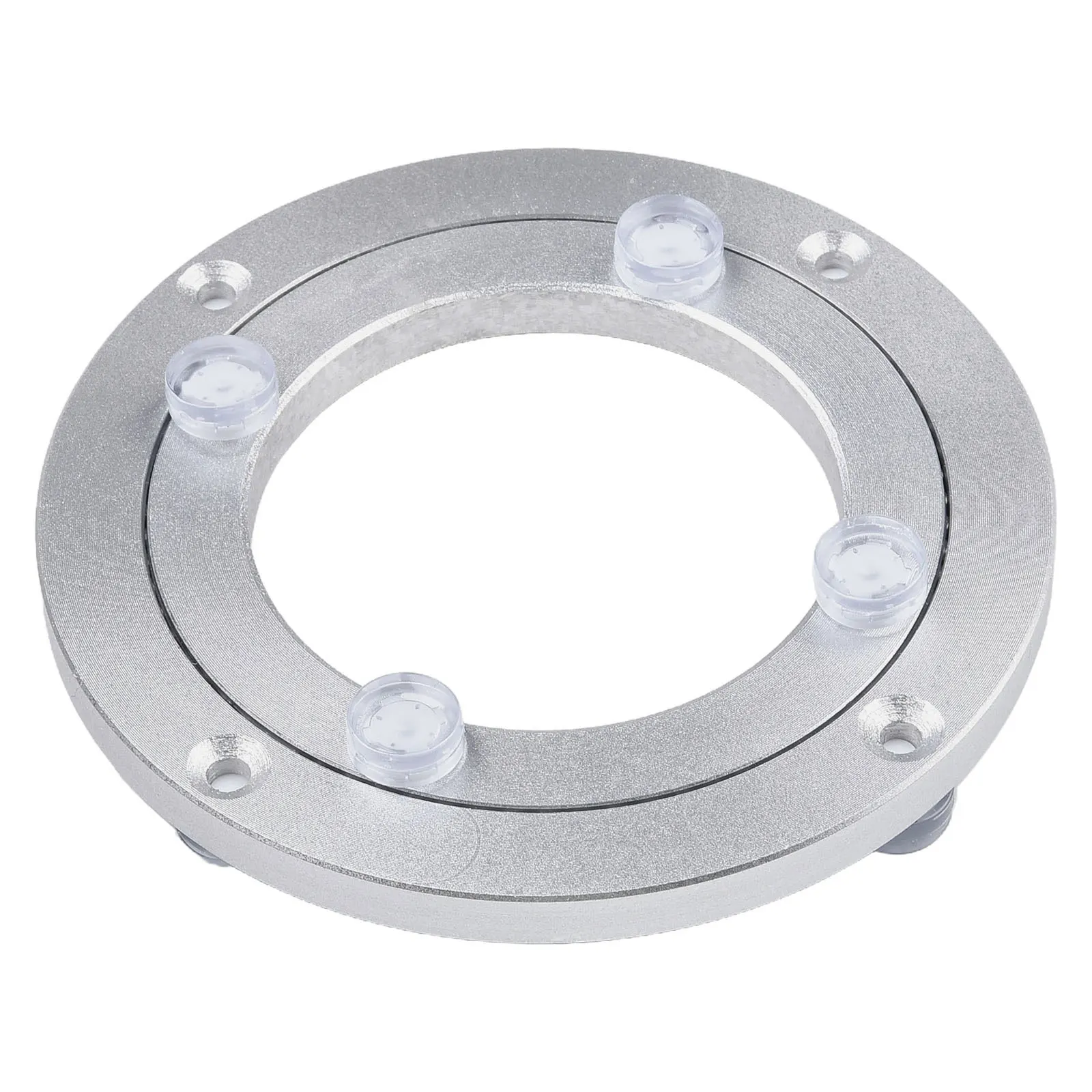5-16inch Metal Rotating Hardware Turntable Bearing Ring Lazy Susan Base Aluminum Alloy Round Turntable Rotating Plate Kitchen