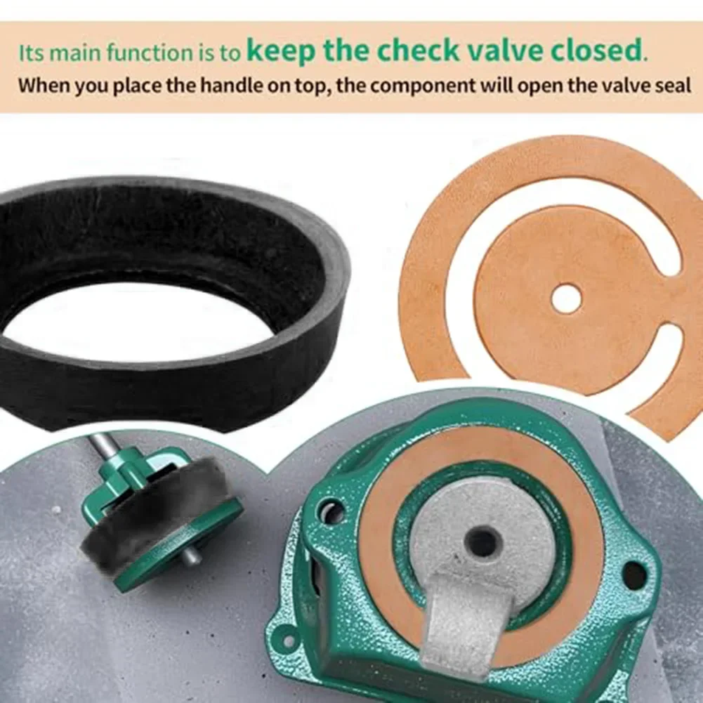 Pitcher Pump Repair Kit For Simmons 1160 And PM500 Pumps Hand Pump Accessories Lower Valve Leathers And Check Valve