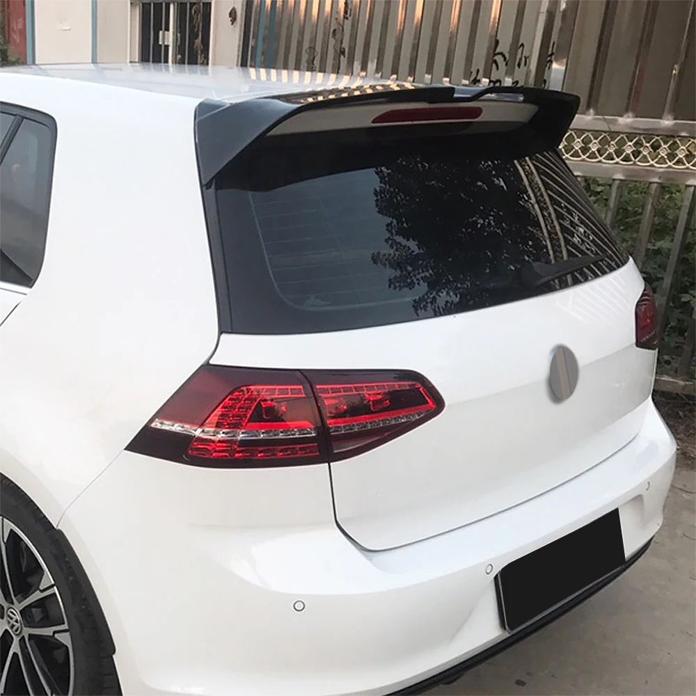 For Volkswagen VW Golf 7 7.5 TSI TDI GTI GTD GTE R MK7 13 14 15 16 17 18 19 20 Rear Roof Trunk Lid Car Spoiler Wing Accessories