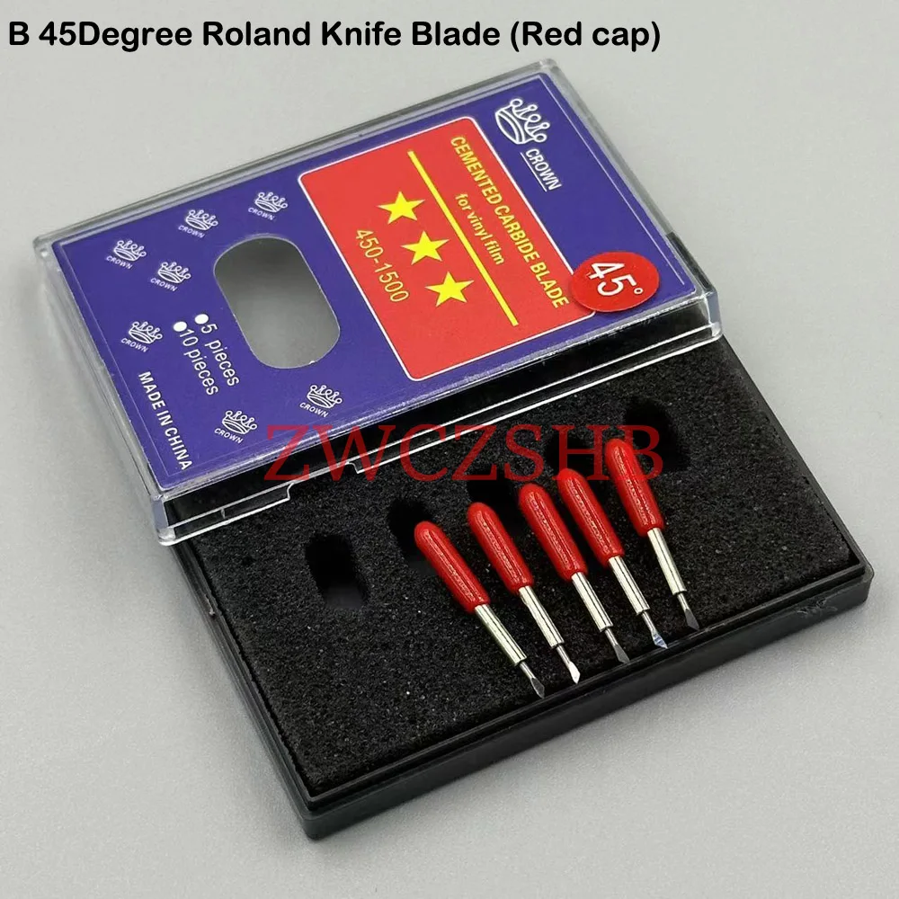 10PCS Roland Schneiden Plotter Messer Klinge 30/45/60 Grad Hartmetall Klinge Für Roland XC540 SP540 VP300 VP540 VS420 BN20 – Detail 16