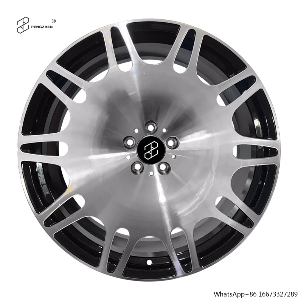 M Monoblock Gloss Black 18 19 20 21 Inch 5x112 Forged Passenger Car Rims Forged Wheels for  S Class