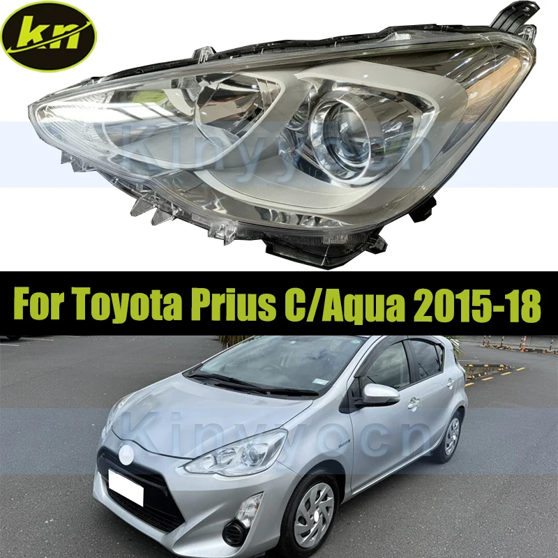 

Фара переднего бампера для Toyota Prius C/Aqua 2015 2016 2017 2018, головной свет, фара