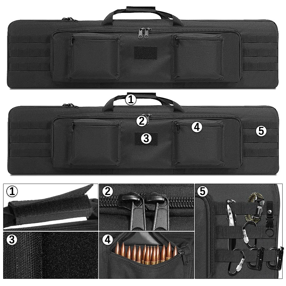 กระเป๋าปืนยาว 100 120 ซม. กระเ - Outdoor Hunting Rifle บทวิจารณ์และราคา
