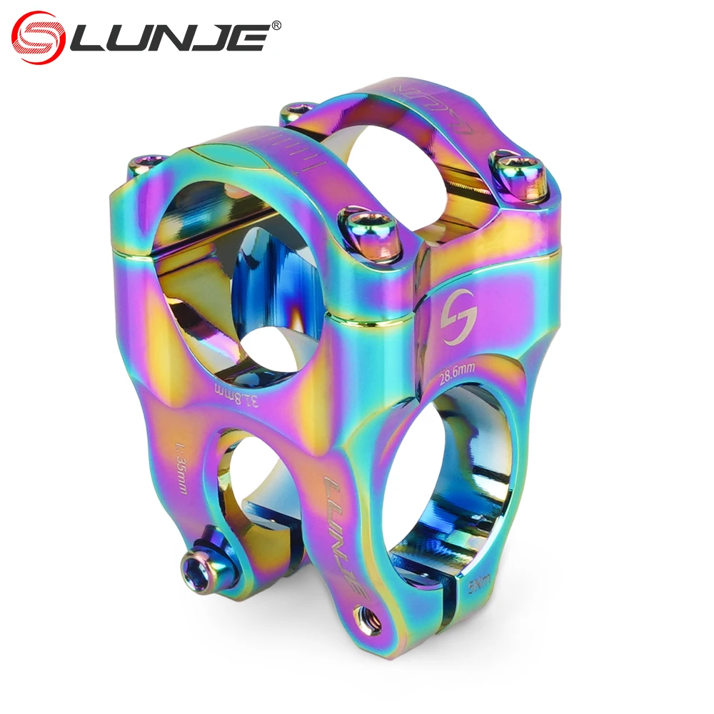 

CNC Bicycle Stem 31.8 Cycling Stem Riser Table MTB Power Aluminum Alloy Handlebar Colorful Stem