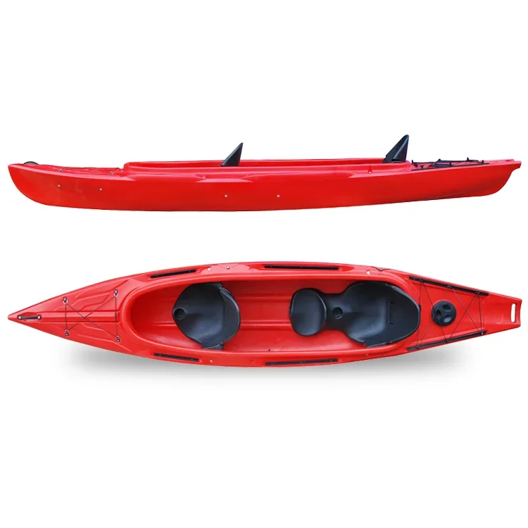 

13ft OUTDOORS 4M Sanren China Factory Supply Sit In 2 Persons Sea Kayak For Sale Pick Up At The Port