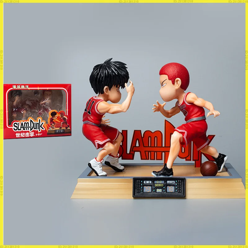 Figura de Acción SLAM DUNK, Anime Sakuragi Hanamichi Rukawa Kaede GK Century High, Versión Q, Modelo de PVC, Colección, Regalo para Niños