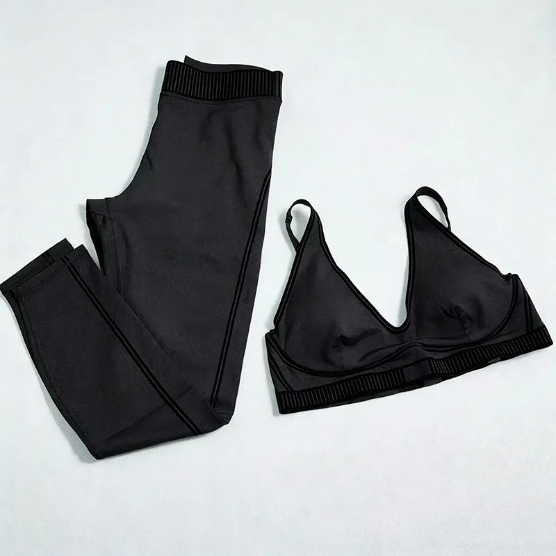 Conjunto de yoga para mujer, d - Pilate Yoga Workout reseña y precio