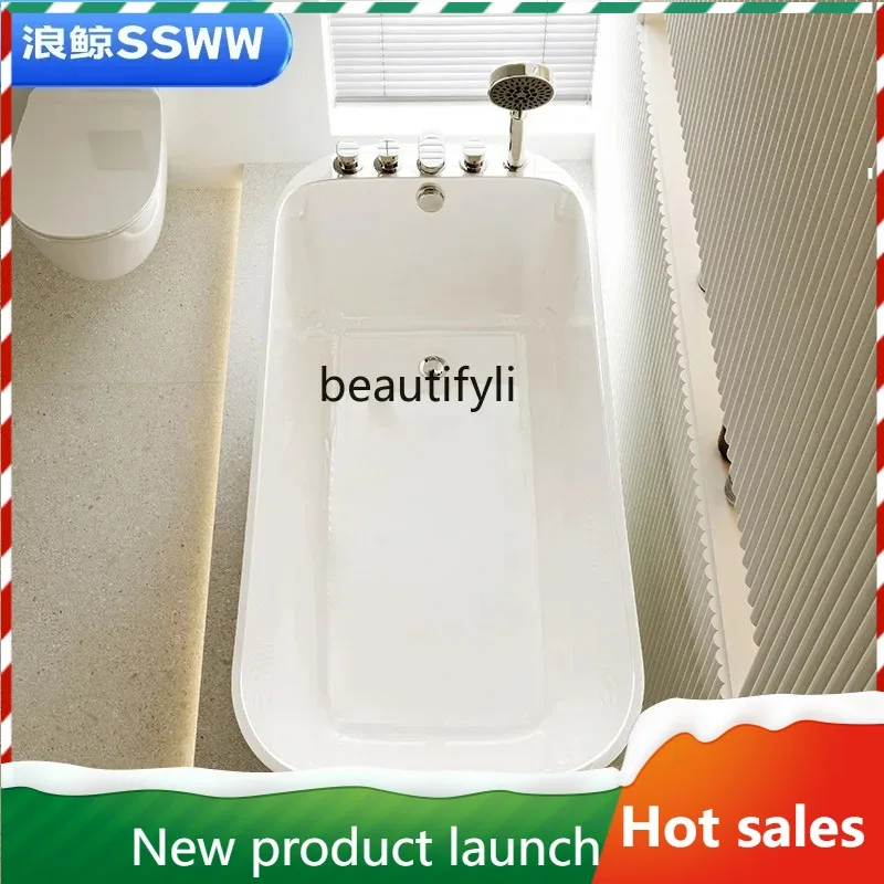 

f185 Bathroom Concubine Homestay Hotel Bathtub Independent Bathroom Deep Bubble Bath Non-Slip Acrylic