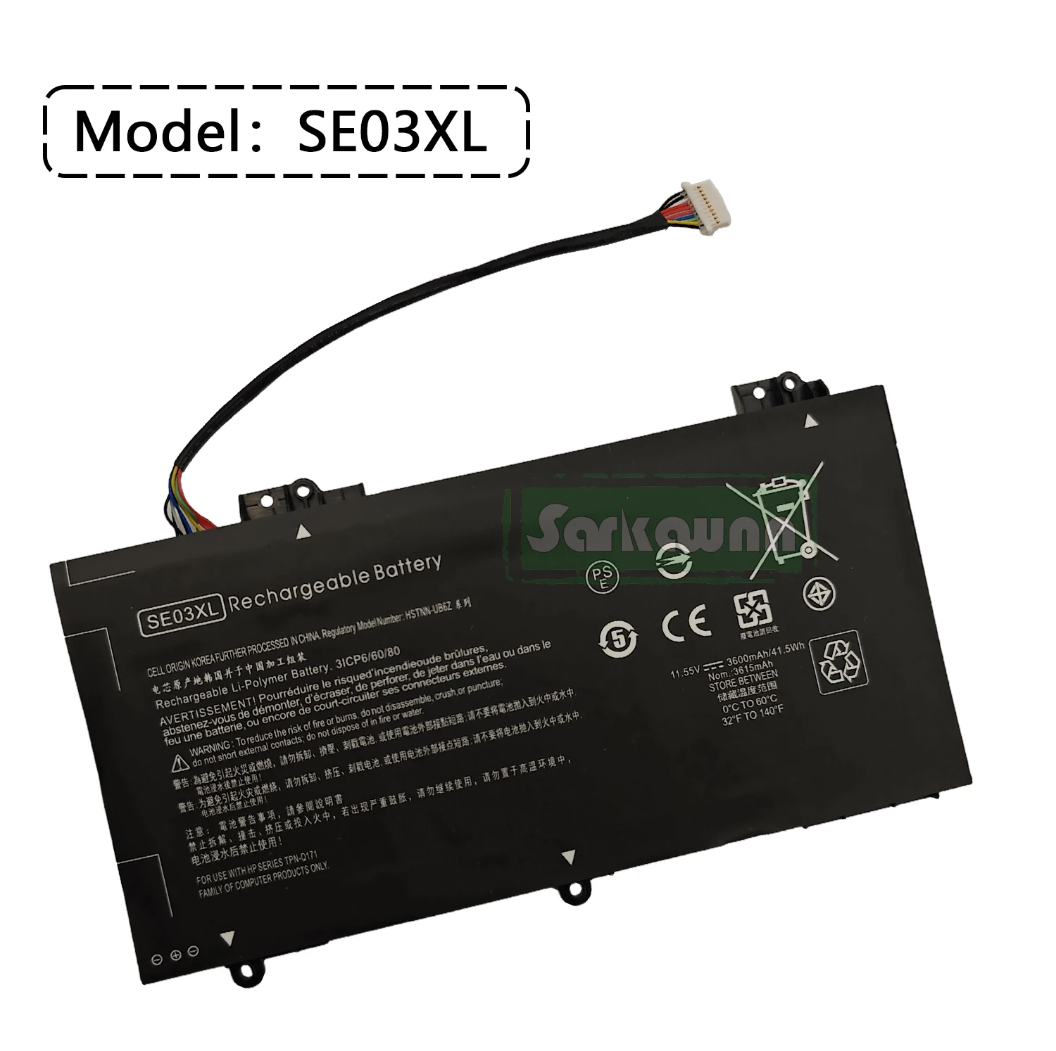 SARKAWNN SE03XL laptop battery For HP Pavilion 14-AL000 14-AL001ng 14-AL003ng 14-AL004ng 14-AL005ng 14-AL006ng 14-AL007ng