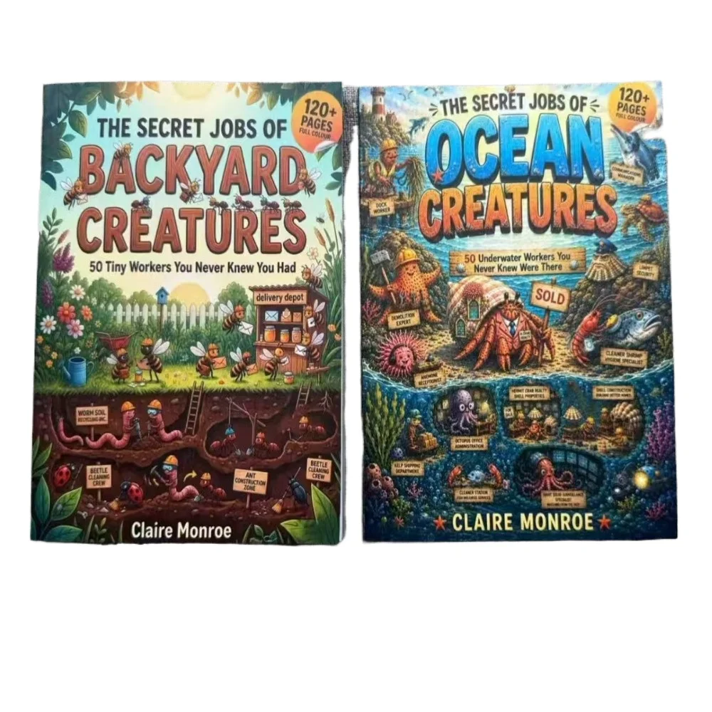 101 Whys for Qixin Baby, Secret Work of Backyard Animals, Encyclopedia, Full Baby Books, Cartoon, Anime, Notebook Gifts