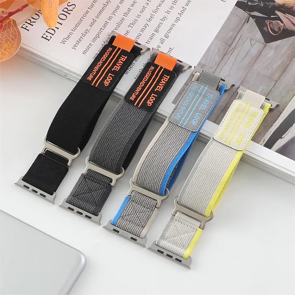 Strap for Apple watch Bands 44mm 45 mm 40mm 49mm 41mm 45mm 38mm 42mm Trail loop bracelet iWatch Ultra 2 series 7 6 5 4 3 se 8 9 image 3