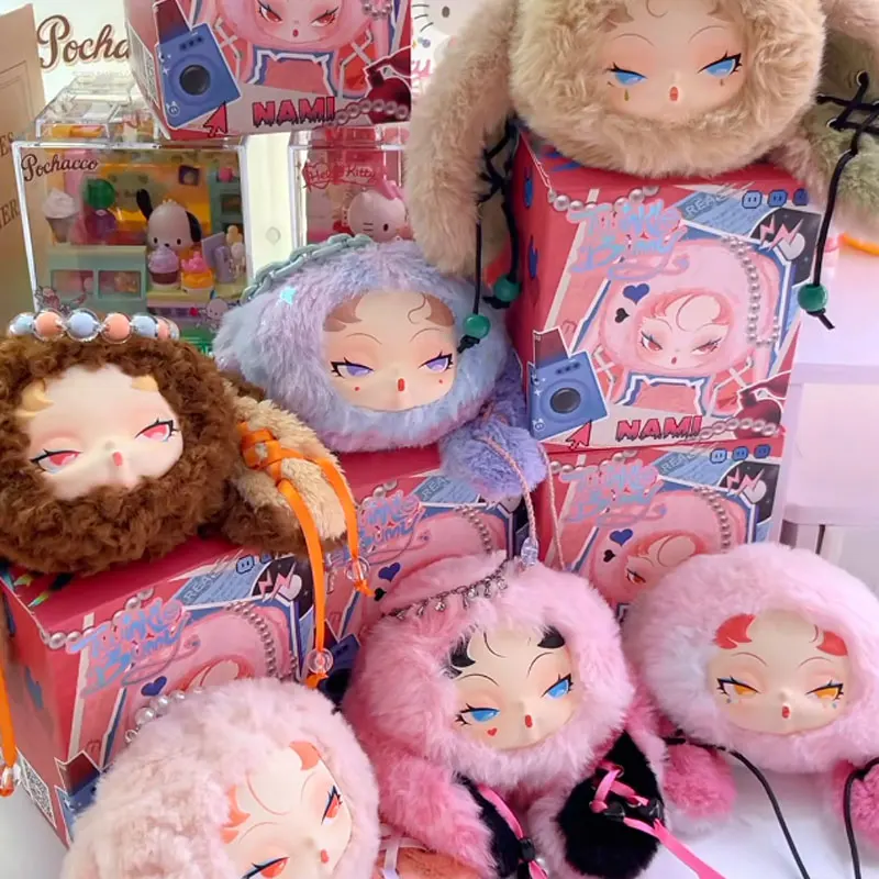 

Spot Dodo Nami Plush Blind Box Blinking Bunny Toy Funky Cute Keychain Hanging Decoration Collection Gifts