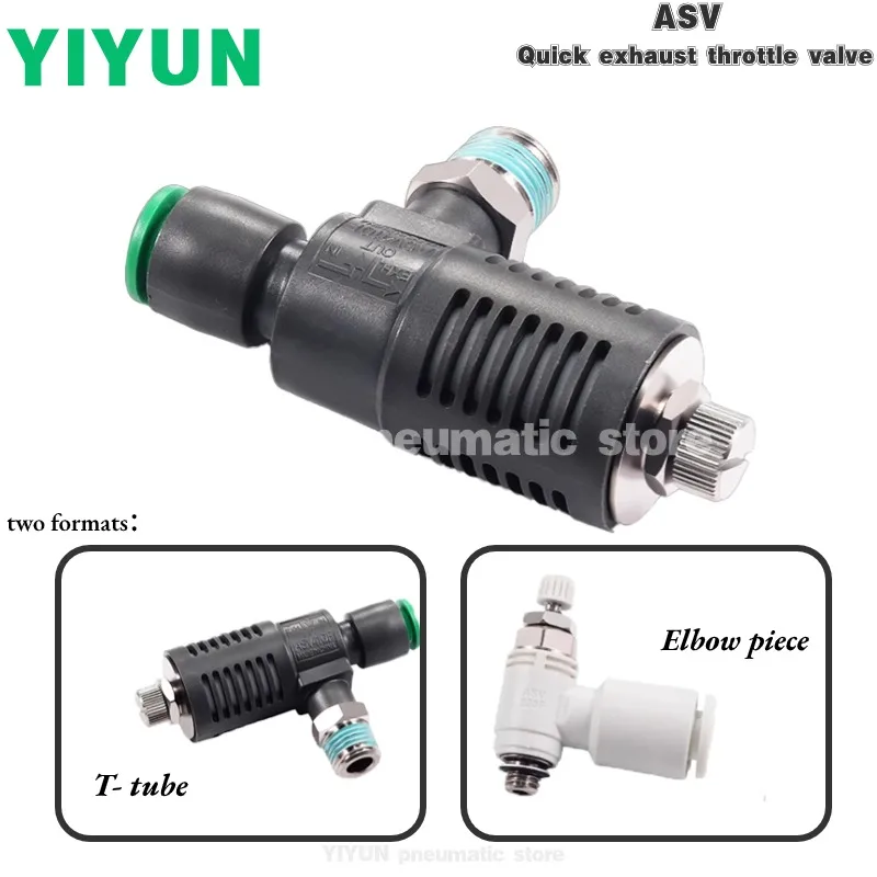 ASV410F-01-08S ASV410F-01-10S ASV410F-02-08S ASV410F-02-10S ASV410F-03-10S ASV410F-03 04-08S 10S ASV Fast exhaust throttle valve