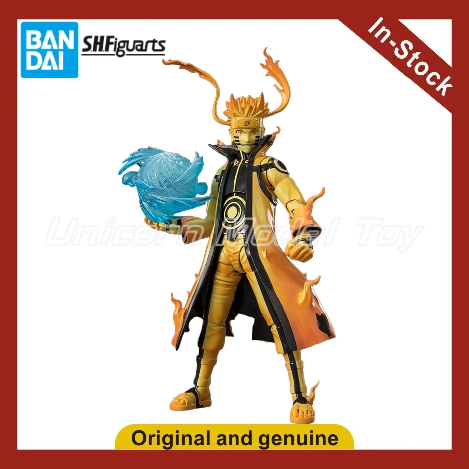 

【UA】BANDAI S.H.Figuarts Наруто Узумаки: Фигурка в режиме Девятихвостого, модель, игрушка, подарок