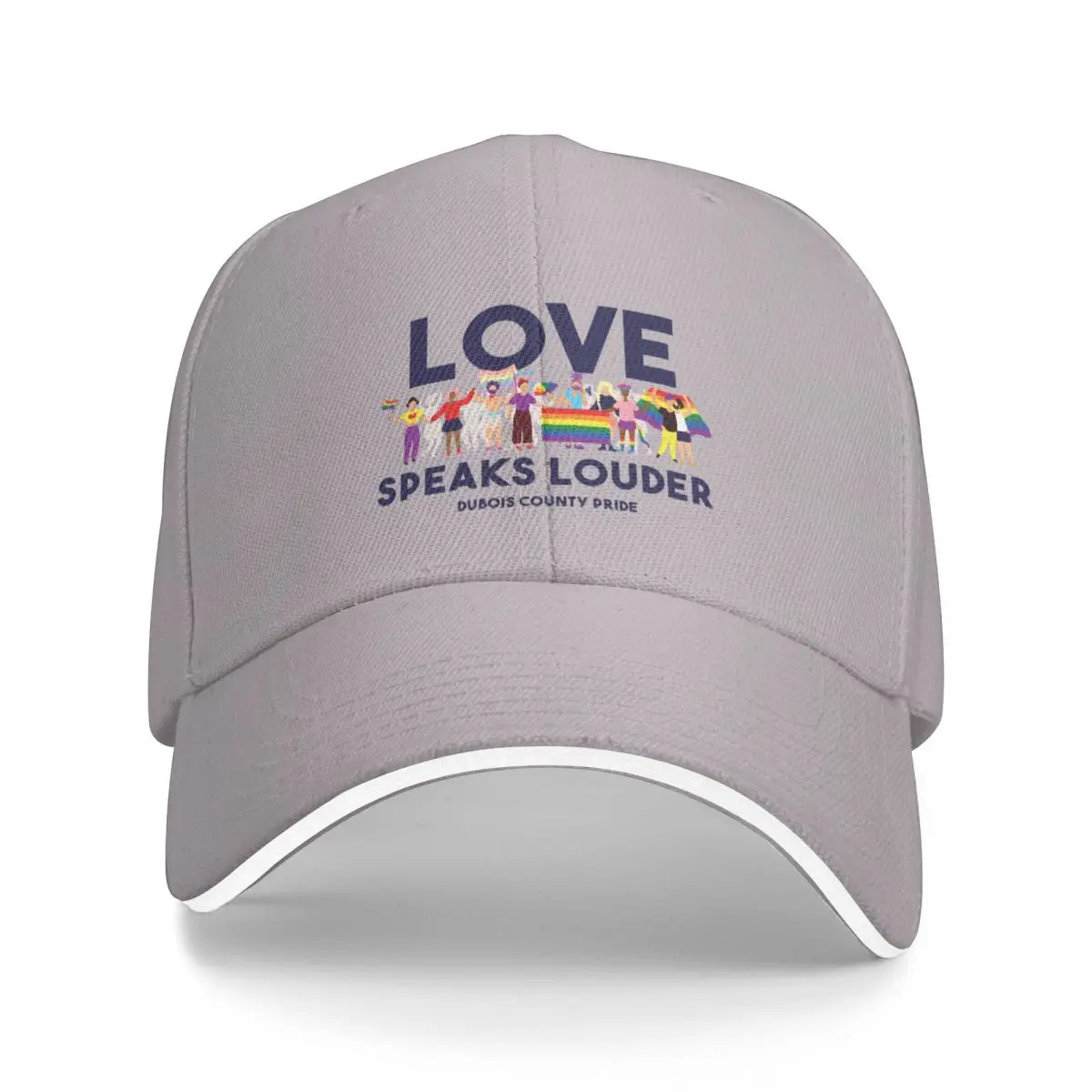 Love Speaks Louder Cap Baseball Cap Cap hat Women's cap Men's