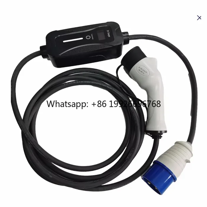 

Homeuse Portable EV Charger 220V 16A/32A 3.5KW 7KW for EV Car