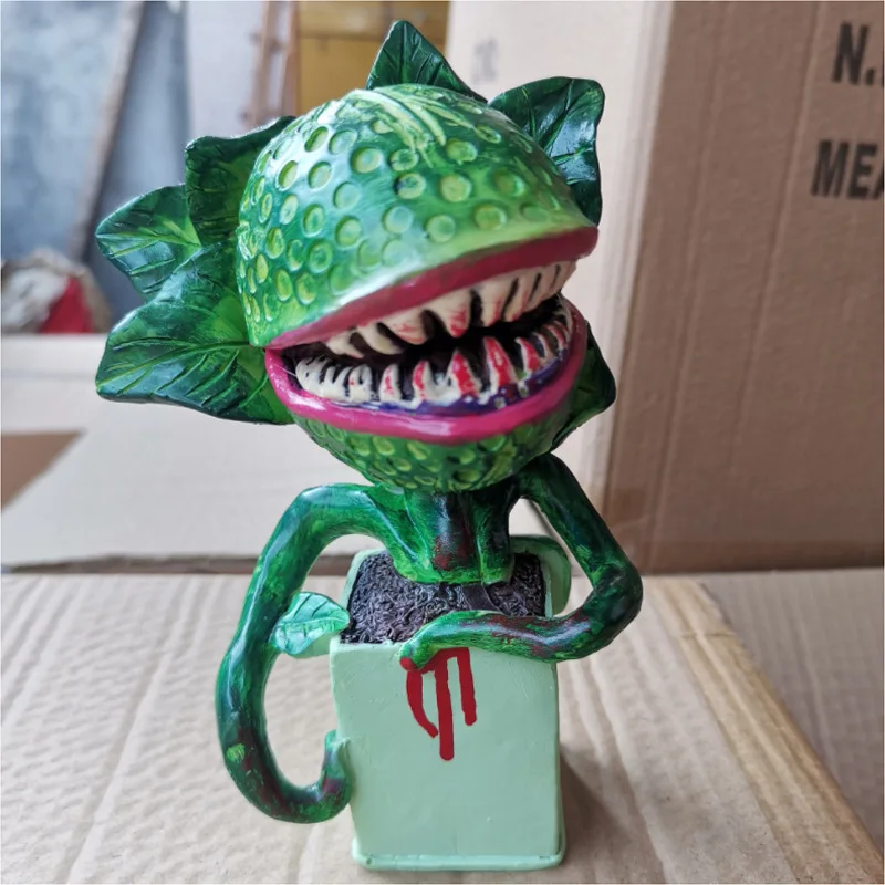 

Halloween Horror Eating Flowers Garden Landscape Resin Sculpture Decorations Artifacts Scary Decorative Ornaments For Yard