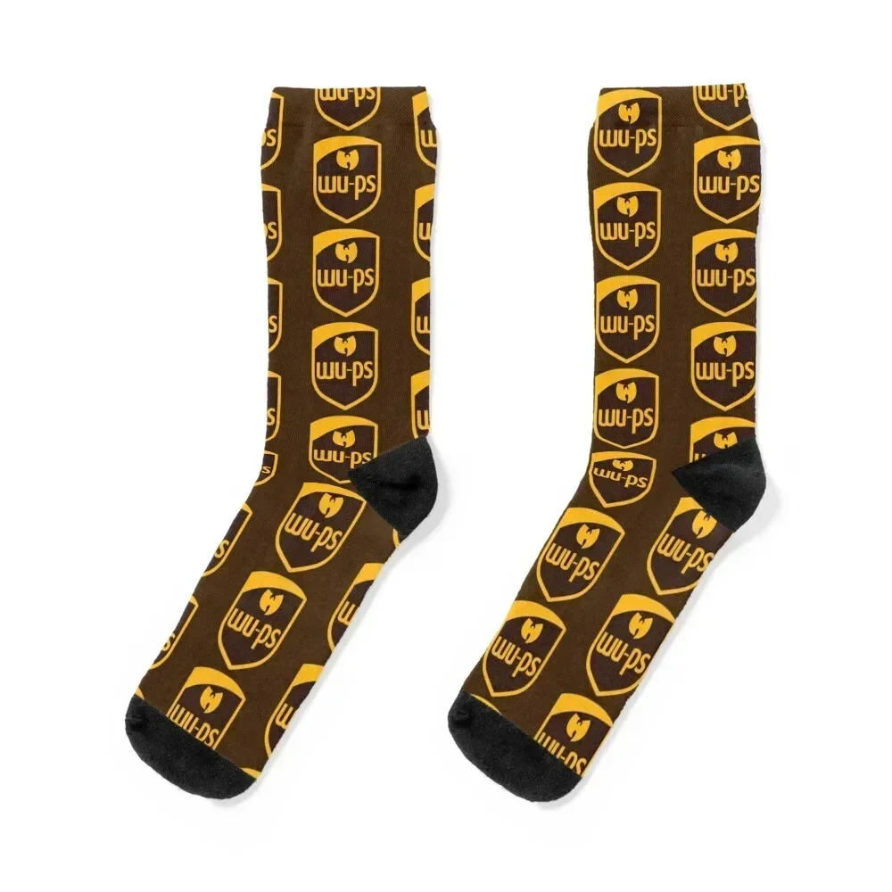 

WU-PS (Small Crest) Shirt Socks luxury designer brand Socks Women's Men's