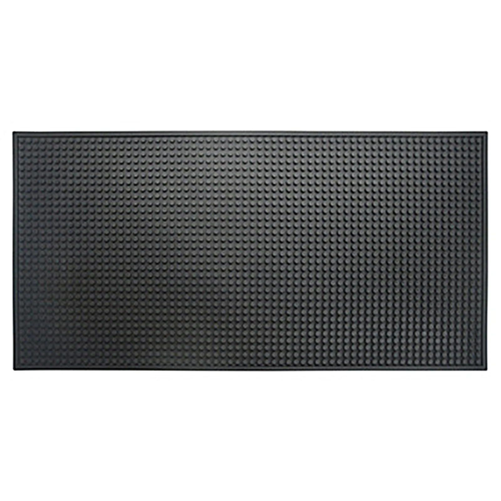 Cup Mat Placemat PVC Wear-resistant Rectangle Bar Service Spill Mat Waterproof Non-slip Dishwasher Safe for Home Bar Cafe