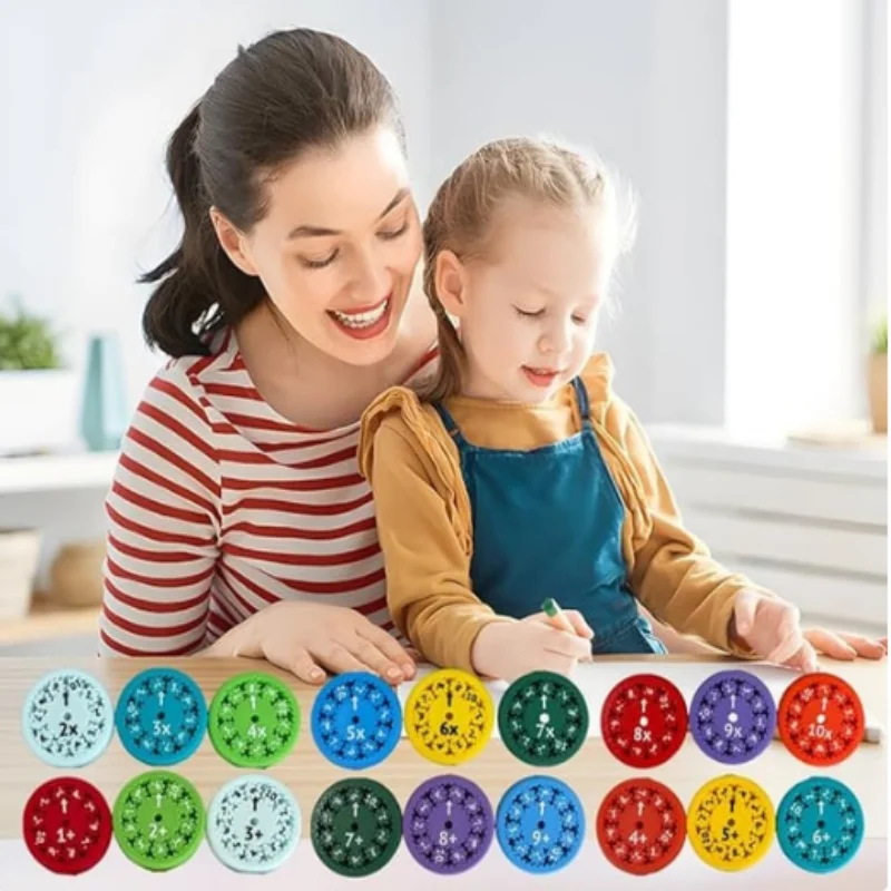 Math Fidget Spinners Math Fidget Toy Children Counting Toys Add Or Subtract Multiplication Division Learning Early Education