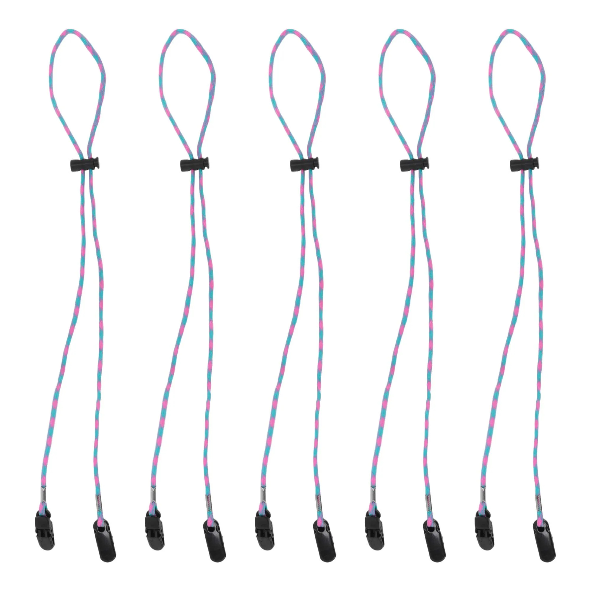 

Зажим для шляпы UXCELL, регулируемый шнур для подбородка, ремни для шляпы для ветра, игры в гольф, рыбалки, катания на лодках, синий, розовый, 5 шт.