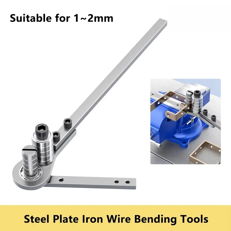 Manual Iron Block Steel Plate Copper Bar Wire Bending Metal Bending Pipe Processing