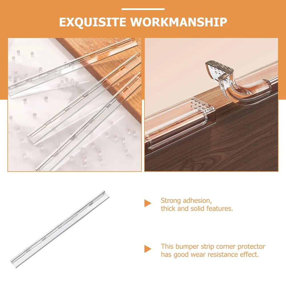 1 قطعة حماة الزوايا للأثاث واضح ذاتية اللصق الوفير شرائط سميكة بولي كلوريد الفينيل الجدول حافة الحرس الطفل برهان منصات السلامة ل #4