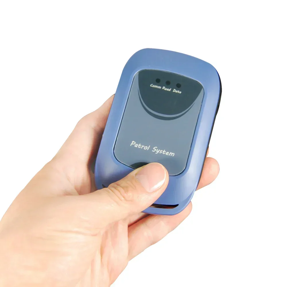 Mini type real-time patrol system LCD Display card reading Security Guard Tour Patrol System software  for management.