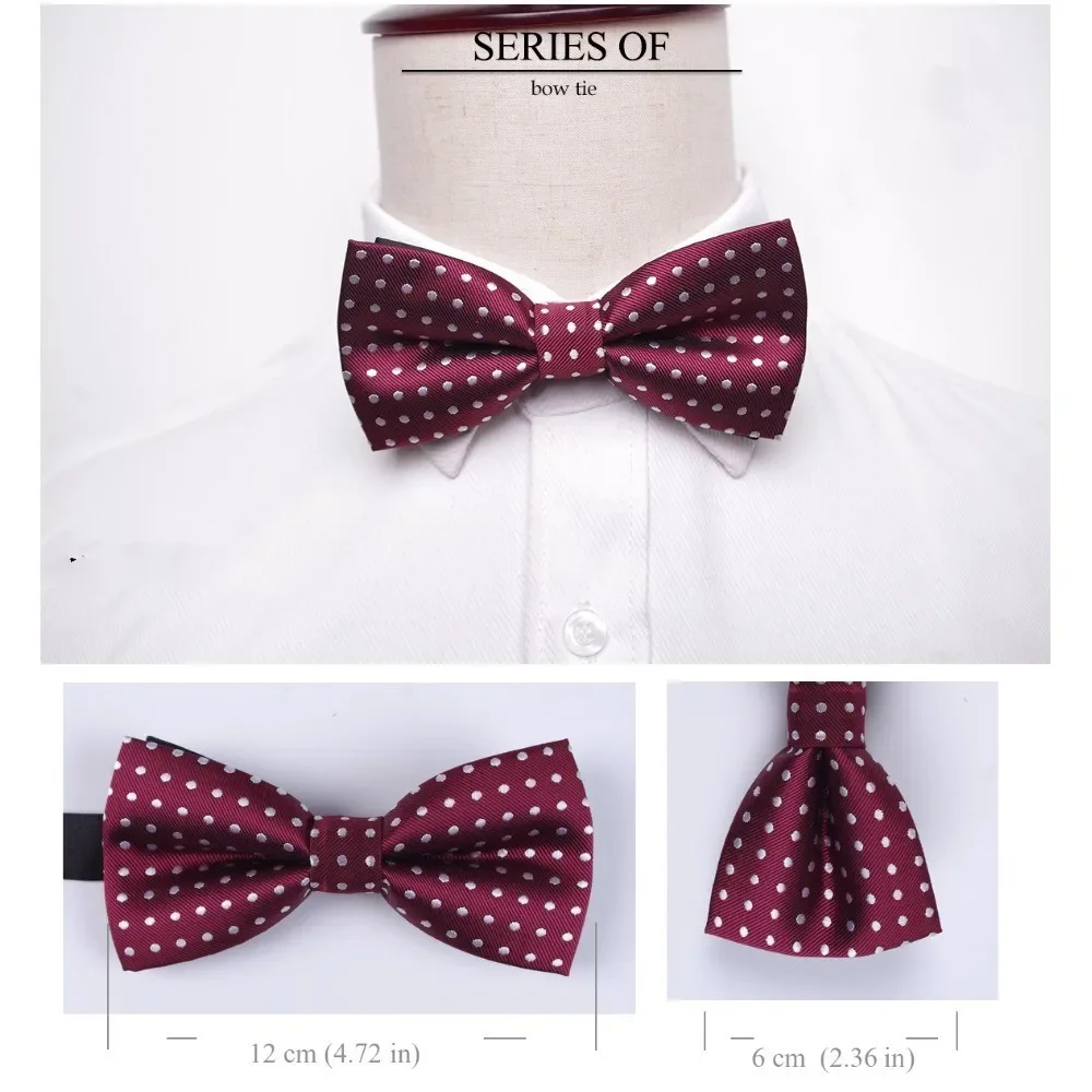 Reusable blue red wool Women children velvet boy girl men flexible green color business bow tie black accessories