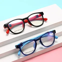 Fashion Children Anti Blue Light Computer Glasses Kids Boy Girl Clear Plain Glasses Children Eyewear Optical Spectacle Eyeglass