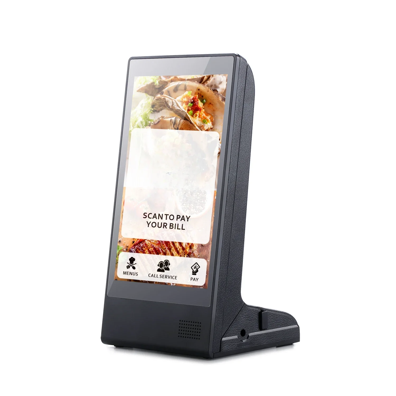 

FYD-898 8 inch small LCD Dining Table Standing Menu Board Digital Signage Kiosk Order Food Call System Self Service Machine