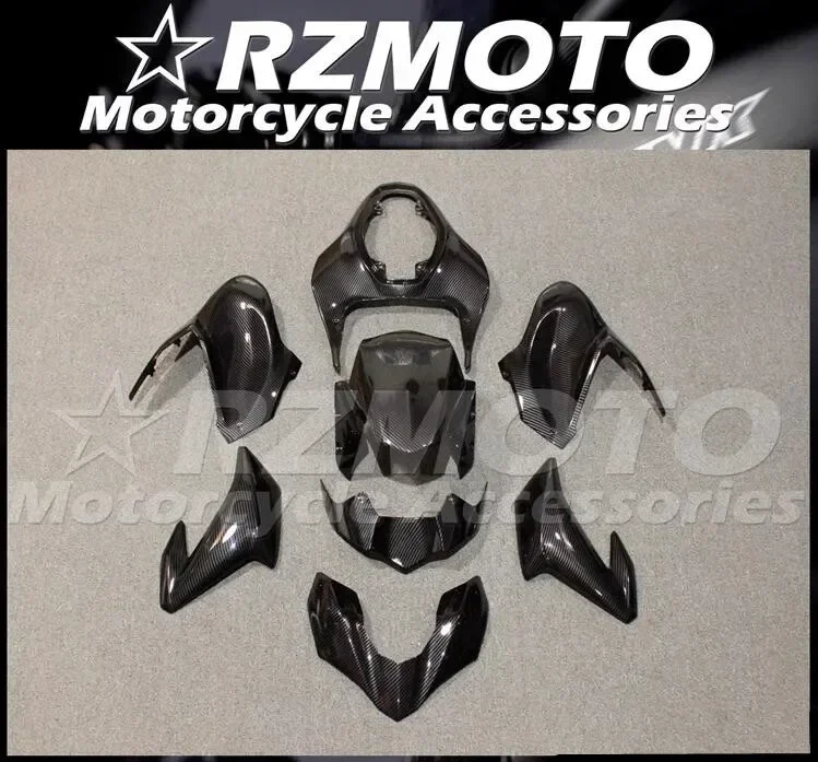 

4Gifts New ABS Full Fairings Kit Fit For KAWASAKI Z900 2017 2018 2019 17 18 19 Bodywork Set Custom Carbon