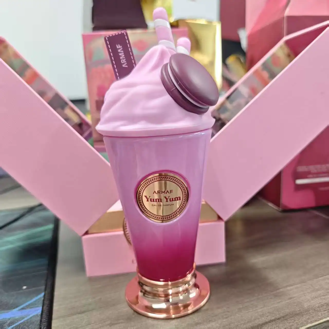 Yum Yum EDP للنساء (3.4 أونصة) - رائحة الذواقة الحلوة (المارشميلو/الكراميل/الفانيليا