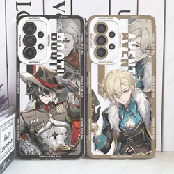 Honkai Star Rail Boothill Aventurine Robin Phone Case For Samsung Galaxy S24 Plus S21 FE S22 S23 Ultra A53 A52 A54 A55 5G Cover