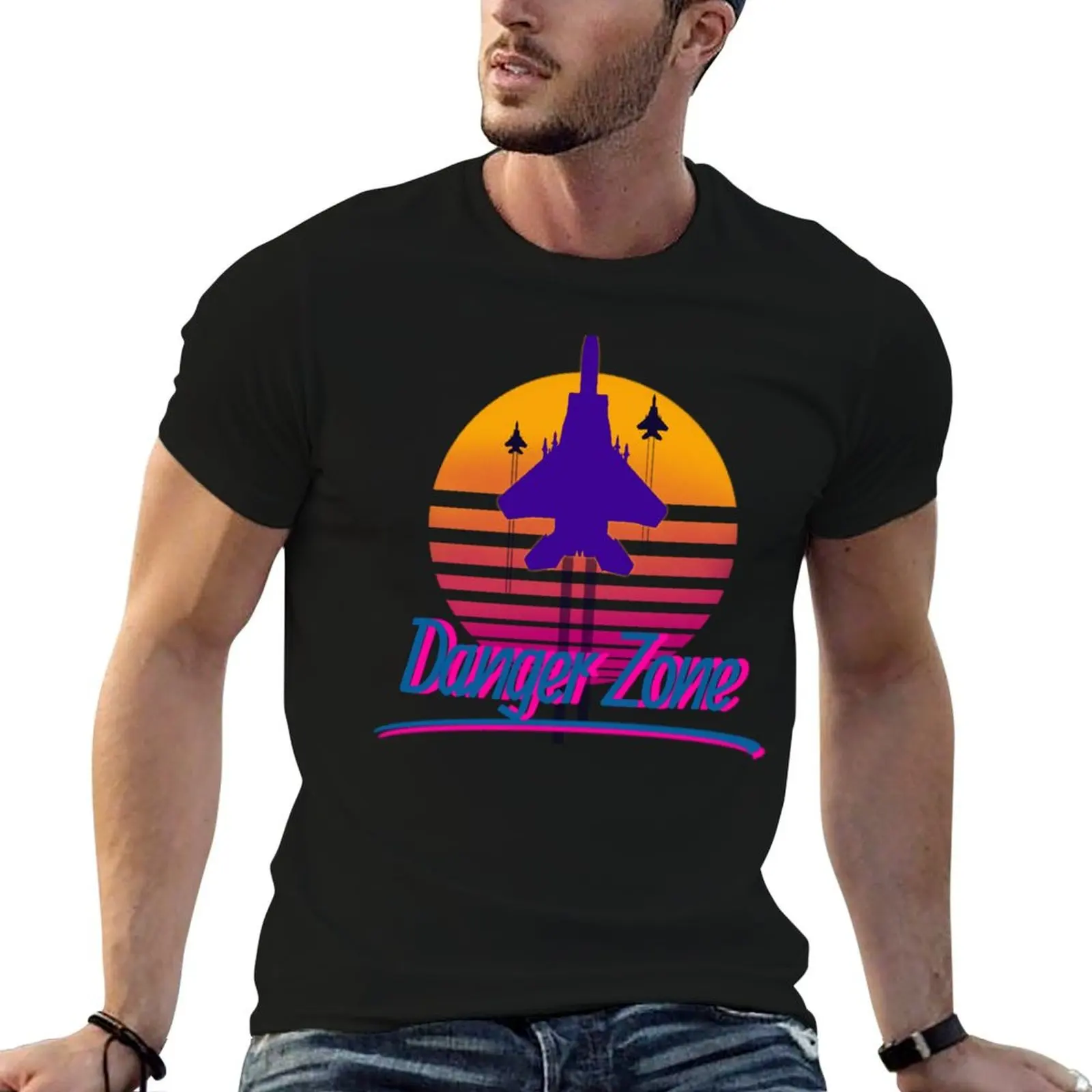 

Danger Zone T-Shirt t shirt man plain t shirt for man 100 percent cotton T-Shirt