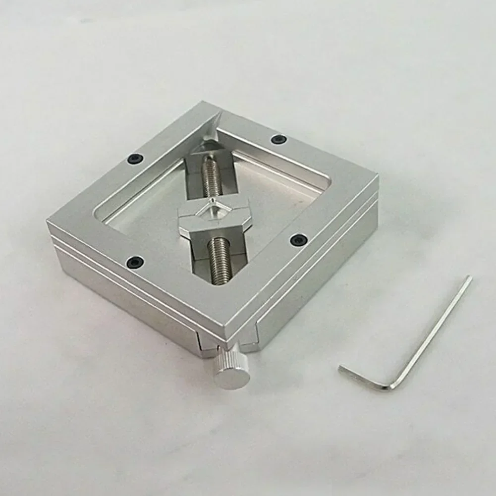 Imagem -04 - Kit de Reballing Bga 90 mm Gabarito de Fixação de Estação de Reball com 10 Peças de Modelos de Estêncil Universais Modelo Pcb Braçadeira de Suporte Ferramenta Cnc