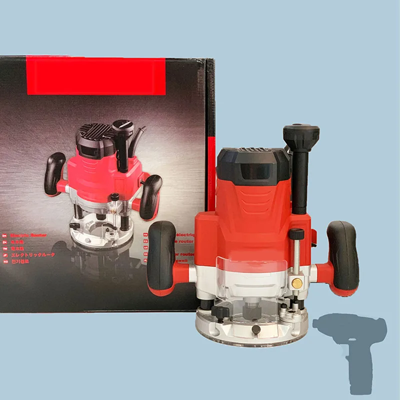 Bakelite Milling Double Handle High Power LED Lamp Woodworking Engraving Slotting Machine Speed Trimming Machine Gong Machine
